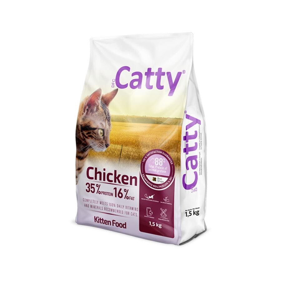 Catty Tavuklu Yavru Kedi Maması 1.5 KG | SRC: Barcode: 8680542871669